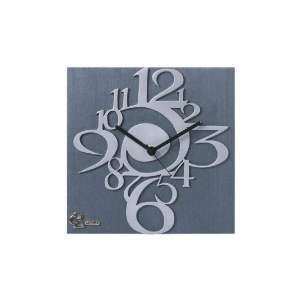 Orologio da tavolo quadrante grandi numeri in rilievo effetto 3D - Collezione bomboniere