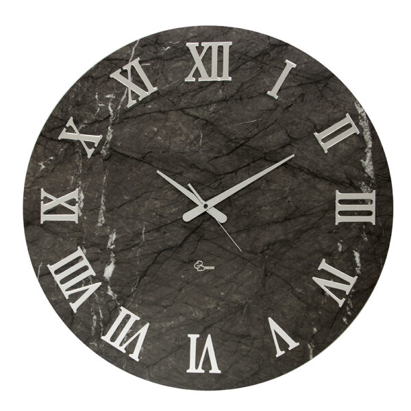 Orologio da parete tondo - Sky Black - Collezione Kerlite