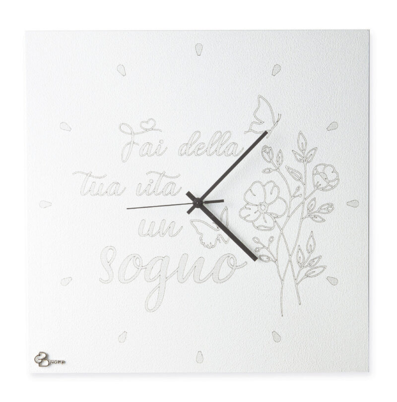 Orologi da parete con incisione personalizzata - Gioacchino Brindicci Home - immagine 2