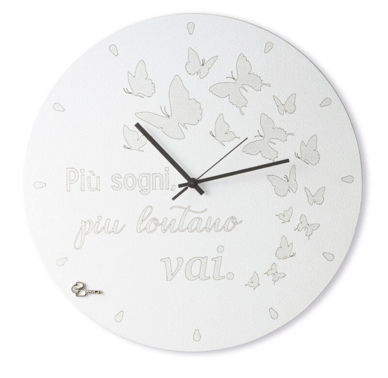 Orologi da parete con incisione personalizzata - Gioacchino Brindicci Home - immagine 3